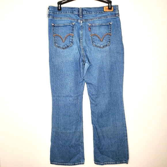 13) LEVI 515 Bootcut Sz.10 Short - Picture 4 of 4